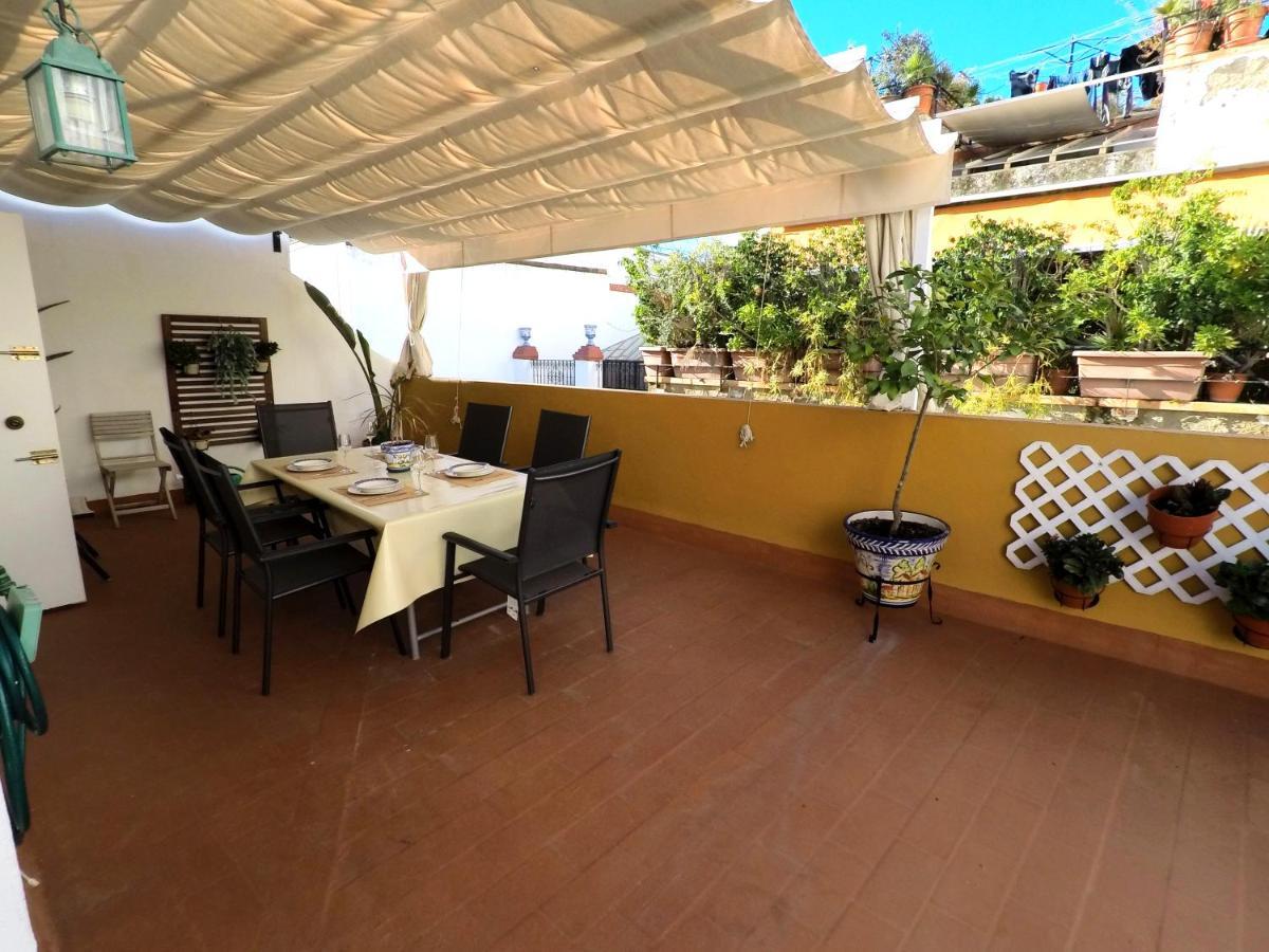 Duplex Acogedor Con Gran Terraza En Pleno Centro De Sevilla! Luaran gambar