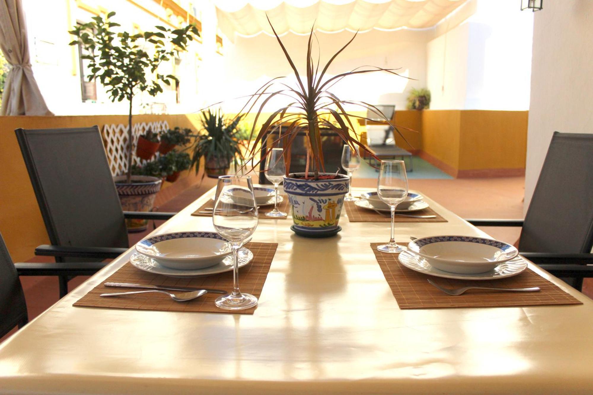 Duplex Acogedor Con Gran Terraza En Pleno Centro De Sevilla! Luaran gambar